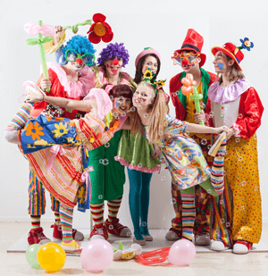Petrecere gradinita cu animatori clowni pentru copii